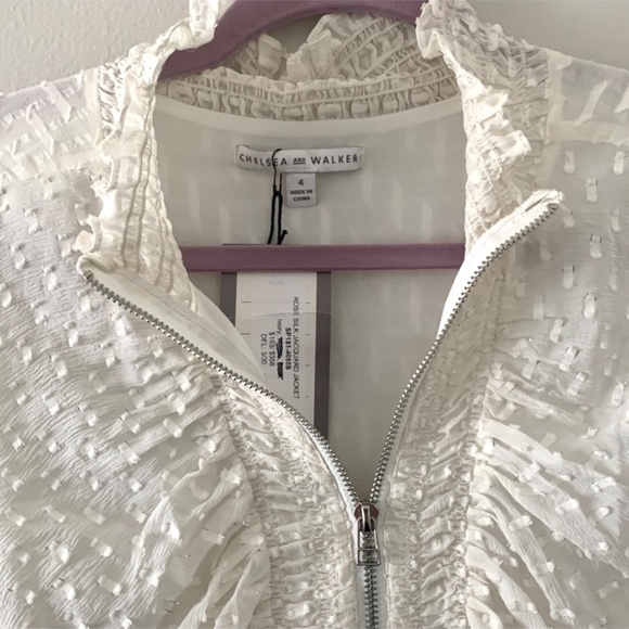 Nwt silk dotted jacket - Picture 2 of 5